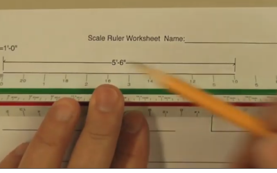 Scale Ruler, how to measure.